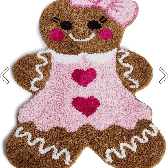 Gingerbread Girl Shaped Rug - Picture 3 of 4